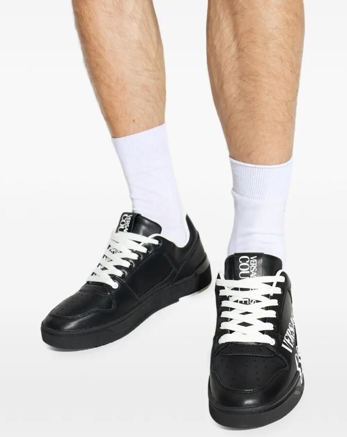 Versace Jeans Couture Sneakers met logoprint Zwart - Foto 2