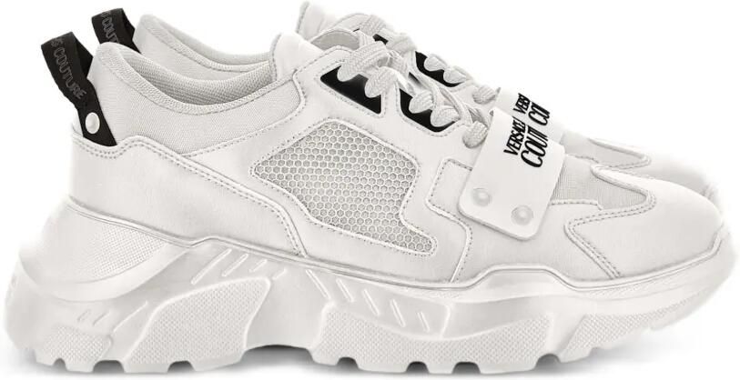 Versace Jeans Couture Sneakers met vlakken Wit