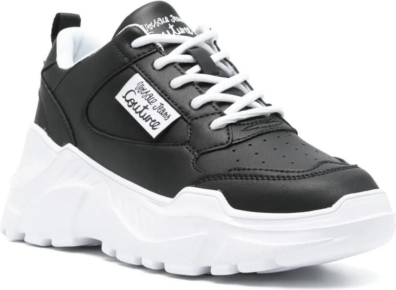 Versace Jeans Couture Sneakers met vlakken Zwart - Foto 3