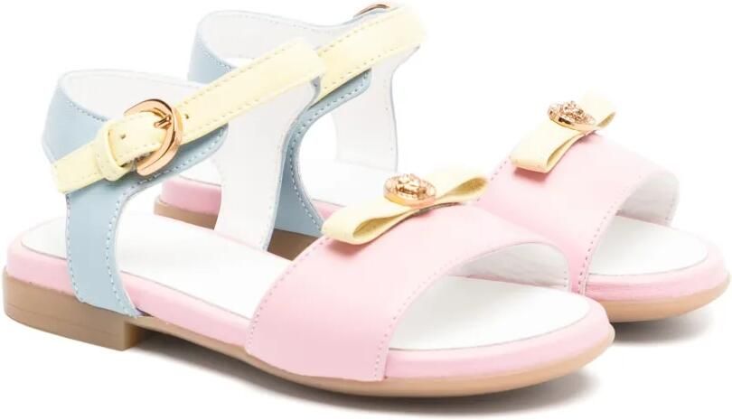 Versace Kids Leren sandalen Roze