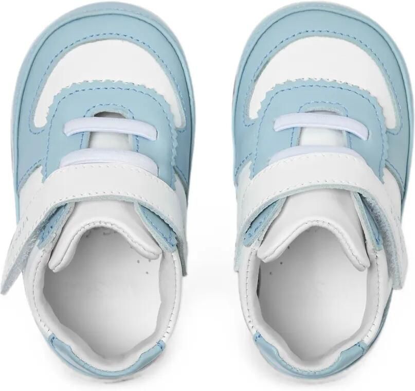 Versace Kids Leren sneakers Blauw - Foto 3