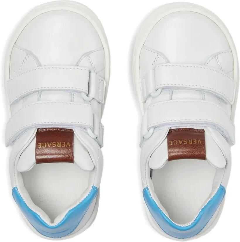 Versace Kids Leren sneakers Wit - Foto 3