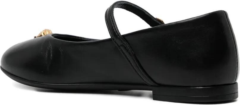 Versace Kids Medusa ballerina's Zwart - Foto 3