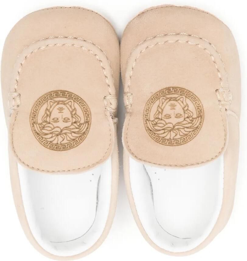 Versace Kids Medusa Head babyschoentjes Beige - Foto 2