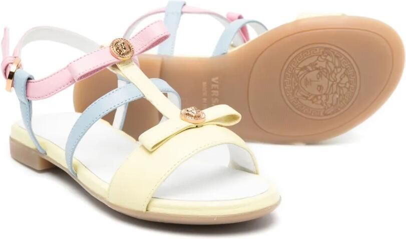 Versace Kids Medusa Head sandalen Geel - Foto 3