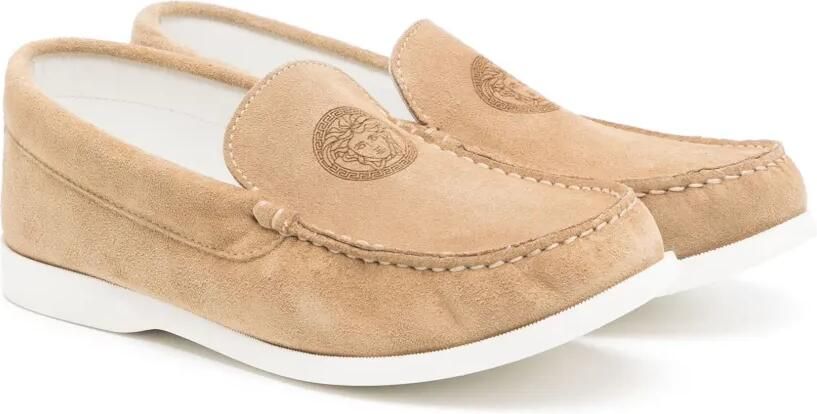Versace Kids Medusa sède loafers Bruin
