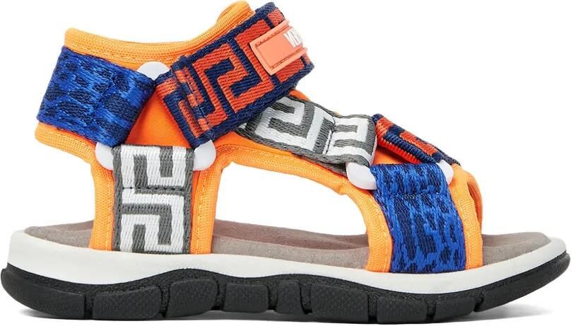 Versace Kids Sandalen met bandjes Oranje