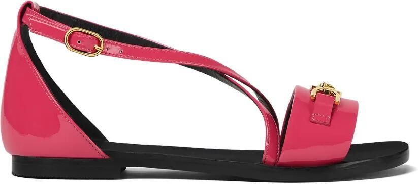 Versace Kids Sandalen met goudkleurig detail Roze