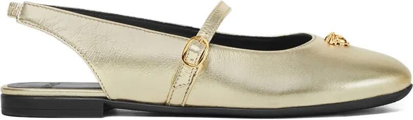 Versace Kids Sandalen met Medusa-gesp Goud