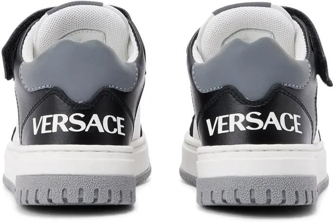 Versace Kids Sneakers met logo Wit - Foto 3