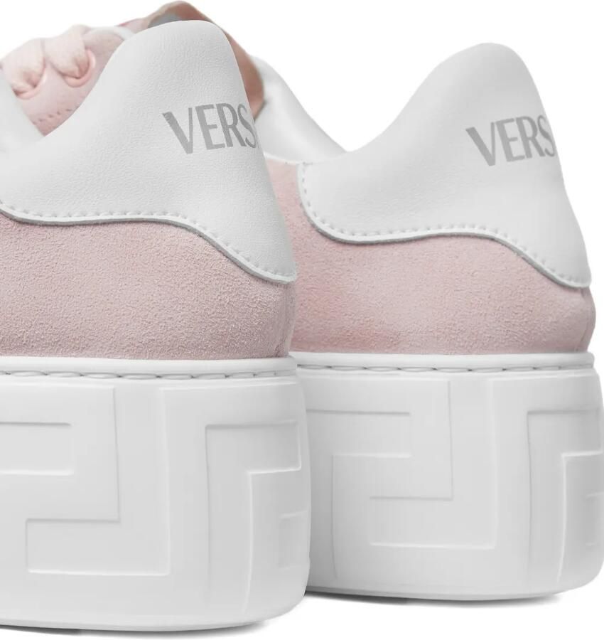 Versace La Greca sneakers met logo Roze - Foto 2
