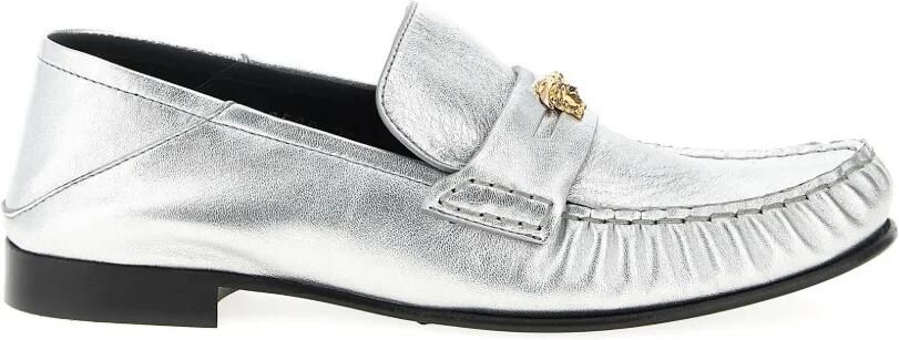 Versace La Medusa loafers Zilver