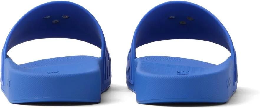 Versace La Medusa rubberen slippers Blauw - Foto 4