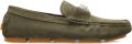 Versace La Medusa suède loafers Groen - Groen