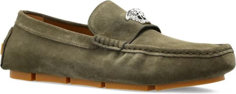 Versace La Medusa suède loafers Groen - Foto 5