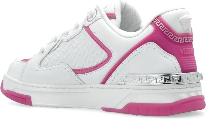 Versace Leren sneakers Wit - Foto 3