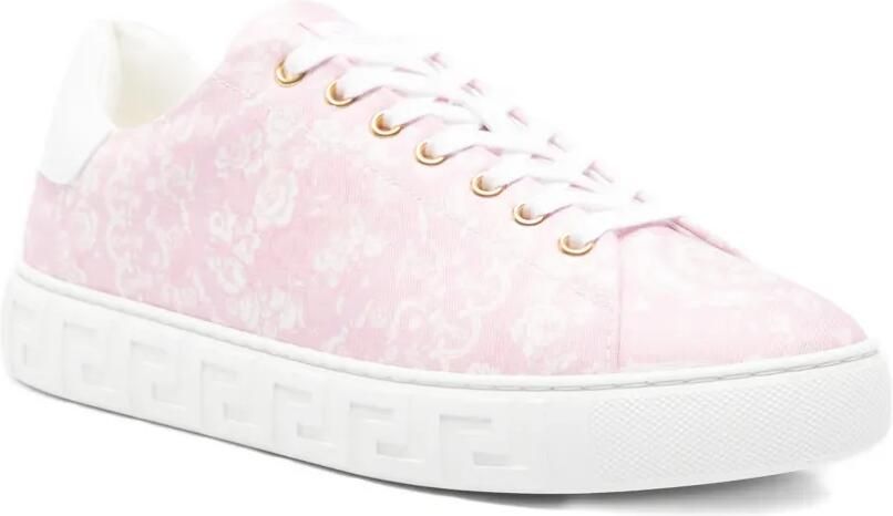 Versace Low-top sneakers met Barocco-patroon Roze - Foto 2