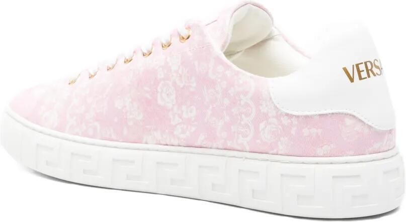 Versace Low-top sneakers met Barocco-patroon Roze - Foto 3