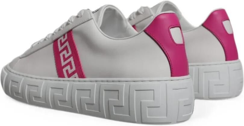 Versace Low-top sneakers met Greca detail Wit - Foto 3