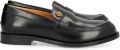 Versace Manu leren loafers Zwart - Zwart