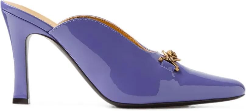 Versace Marisa lakleren muiltjes 90 mm Paars