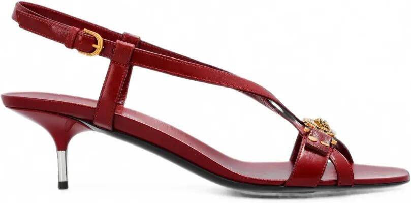 Versace Marisa leren sandalen 50 mm Rood