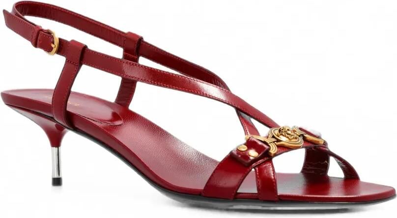 Versace Marisa leren sandalen 50 mm Rood - Foto 3