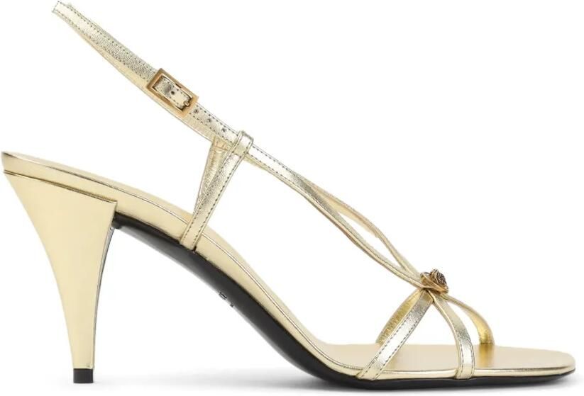 Versace Medusa 95 Head sandalen met Medusa-plakkaat Goud