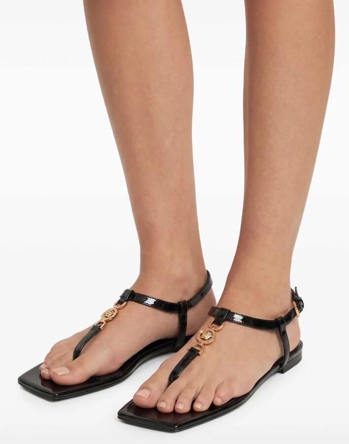 Versace Medusa '95 leren sandalen Zwart - Foto 2