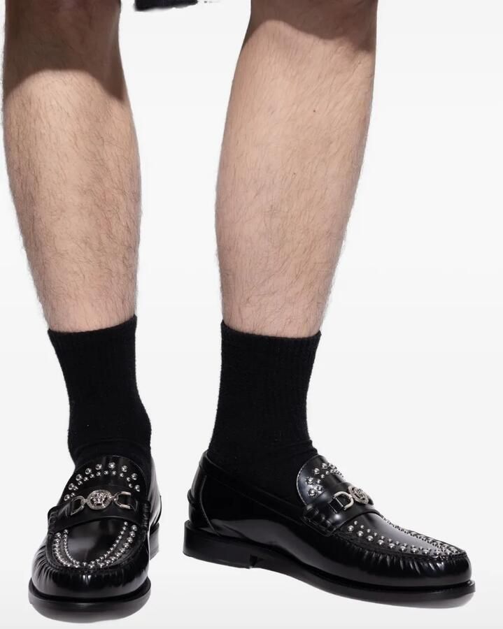Versace Medusa '95 loafers verfraaid met studs Zwart - Foto 2