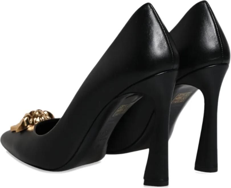 Versace Medusa Aevitas leren pumps Zwart - Foto 3