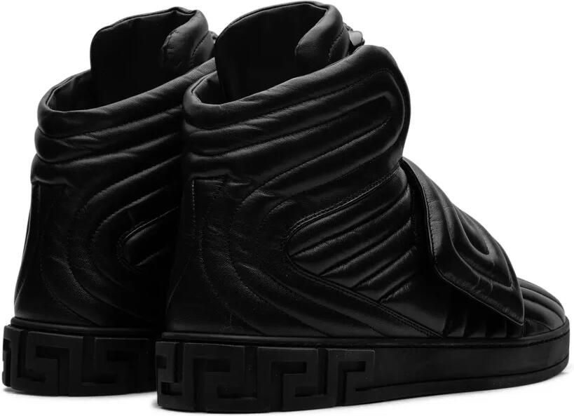 Versace Medusa gewatteerde sneakers Zwart - Foto 2