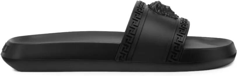 Versace Medusa Greca sandalen Zwart