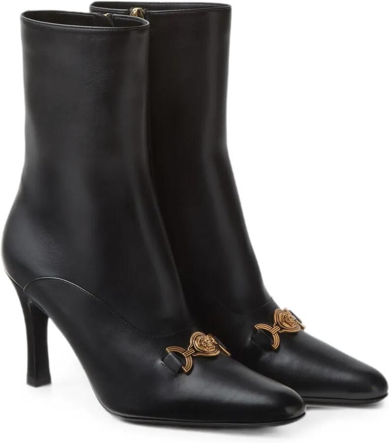 Versace Medusa laarzen met plakkaat Zwart - Foto 2