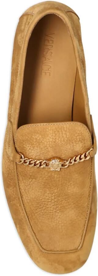 Versace Medusa nabuck loafers Bruin - Foto 2