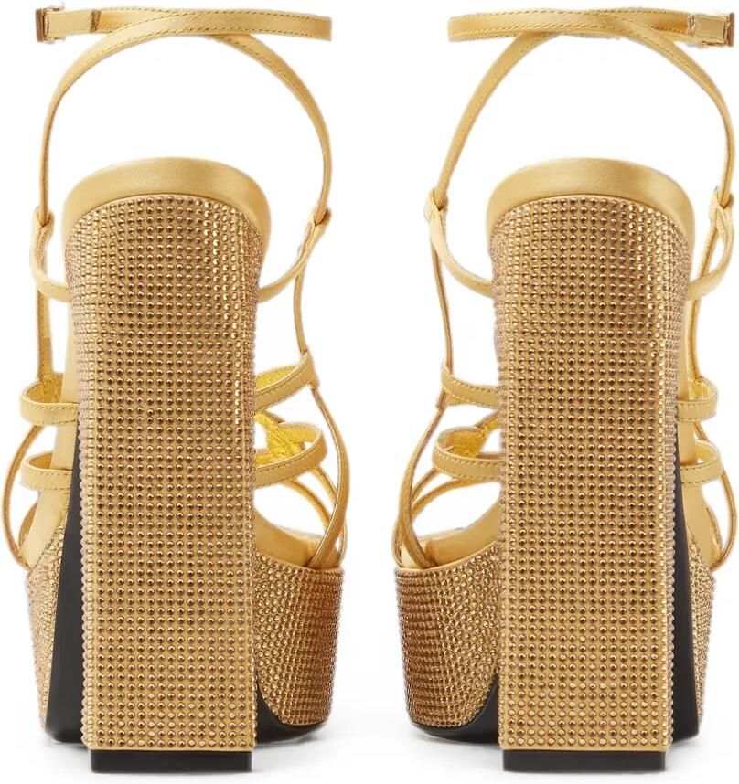 Versace Medusa sandalen verfraaid met kristallen Goud - Foto 2