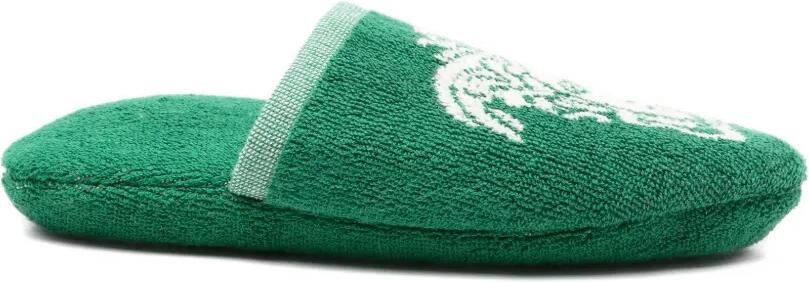 Versace Medusa slippers Groen