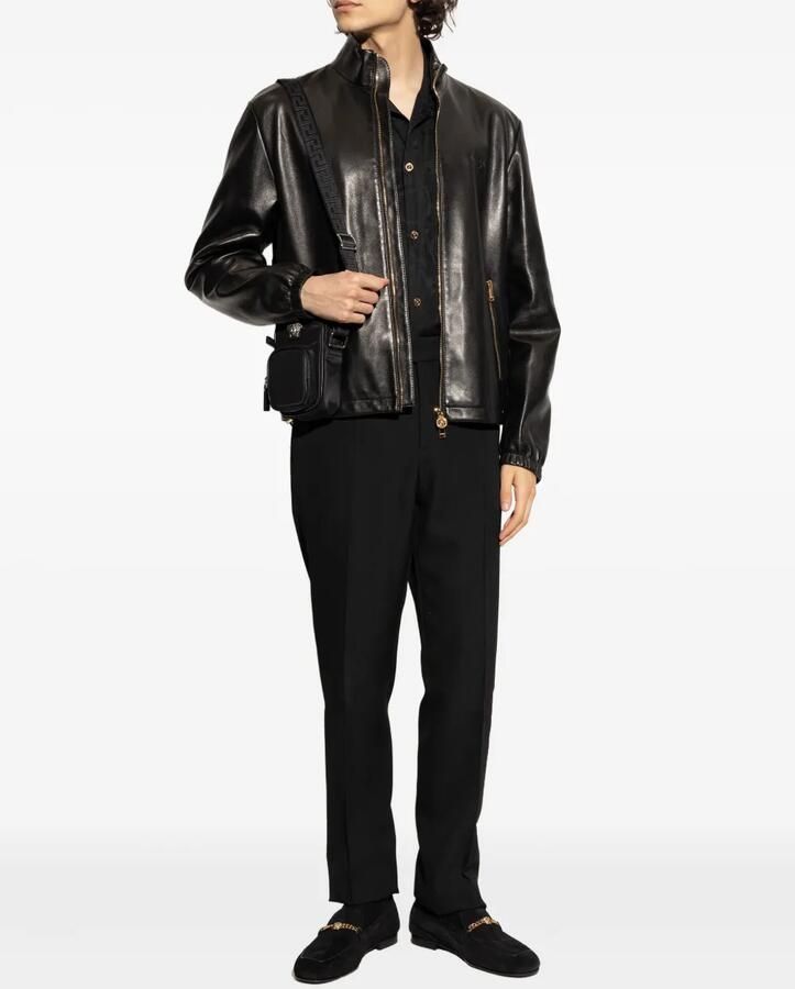 Versace Medusa suède loafers Zwart - Foto 2