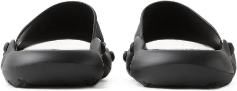 Versace Nettuno Medusa Head slippers met open neus Zwart - Foto 4