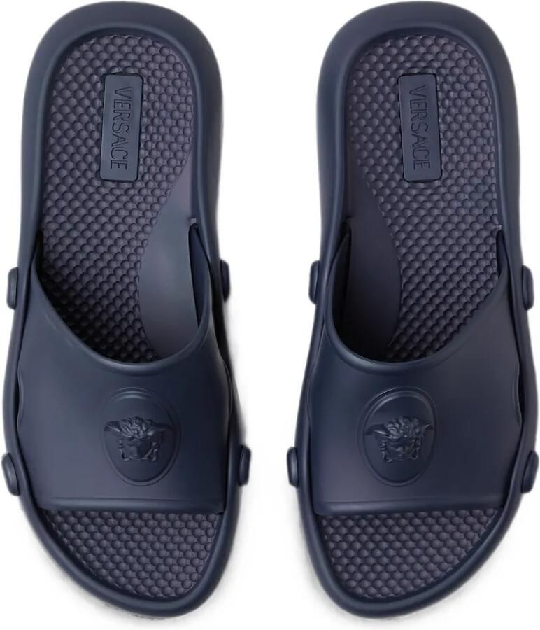 Versace Nettuno rubberen slippers Blauw - Foto 2