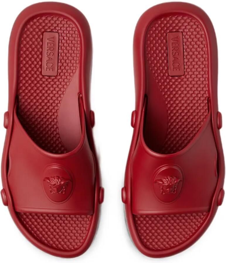 Versace Nettuno rubberen slippers Rood - Foto 2