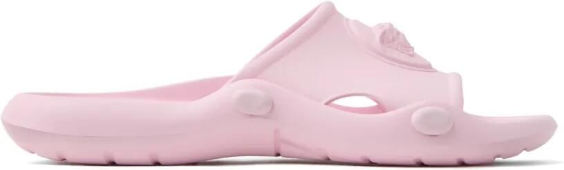 Versace Nettuno rubberen slippers Roze