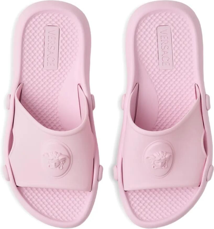 Versace Nettuno rubberen slippers Roze - Foto 2