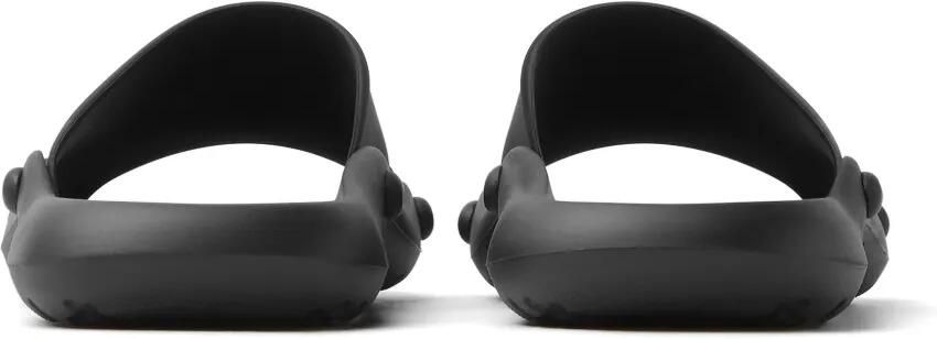 Versace Nettuno rubberen slippers Zwart - Foto 4