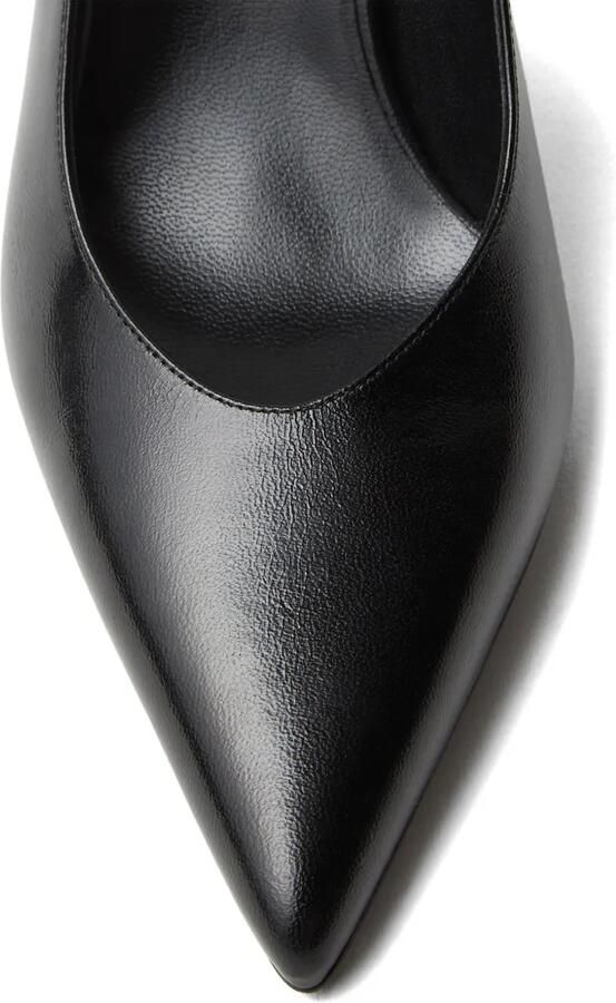 Versace Nyx leren slingbacks pumps Zwart - Foto 3