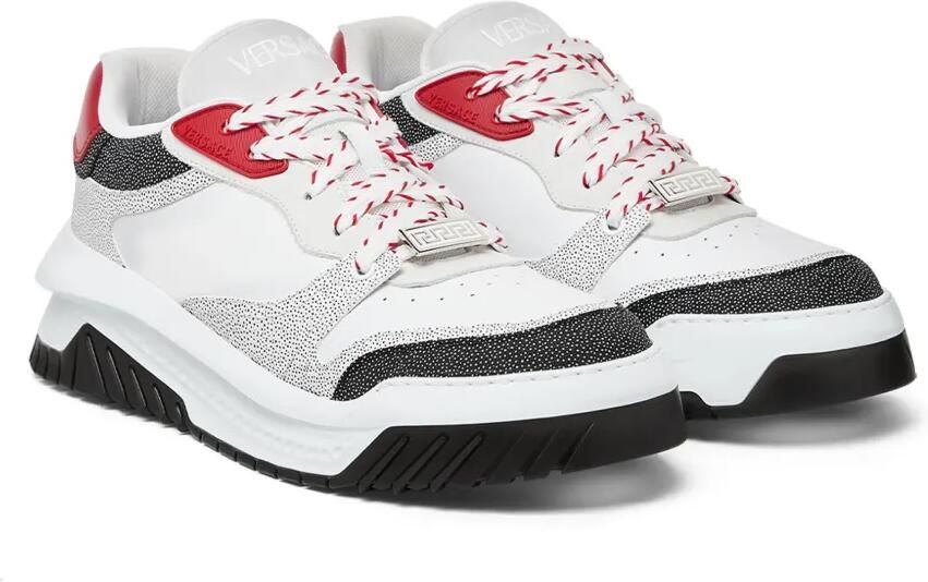 Versace Odissea leren sneakers Wit - Foto 5