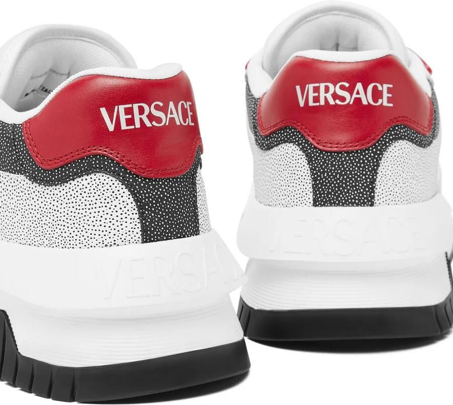 Versace Odissea leren sneakers Wit - Foto 3