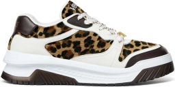 Versace Odissea sneakers met luipaardprint Wit
