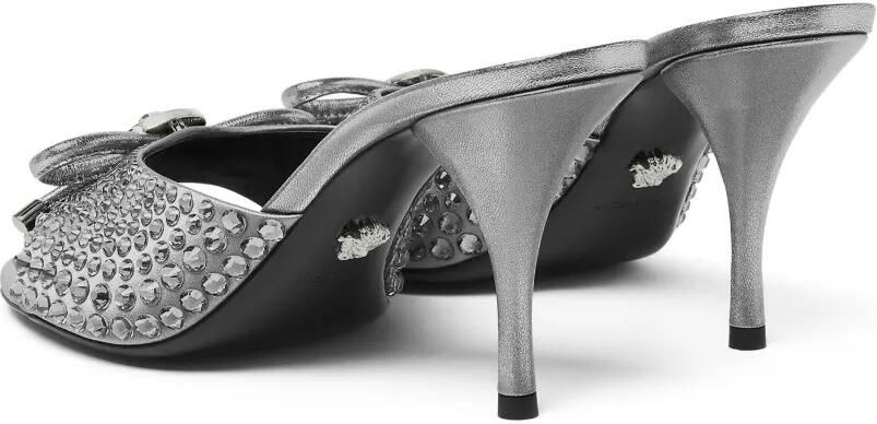 Versace Opera muiltjes verfraaid met strik Zilver - Foto 4