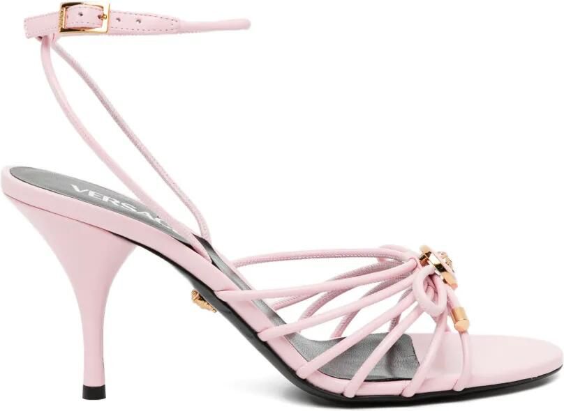 Versace Sandalen met verfraaid bandje Roze
